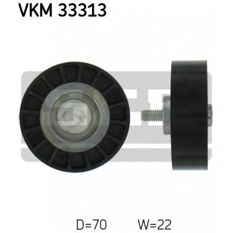VKM 33313 SKF Ролик модуля натягувача ременя